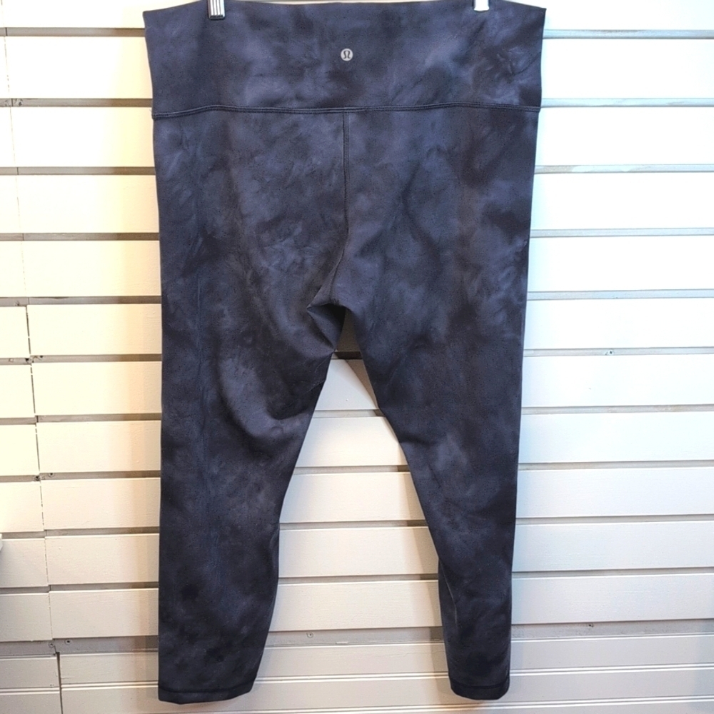 Lululemon Wunder Train High-Rise Tight 25" Diamond Dye - Size 18 EUC - Picture 6 of 9